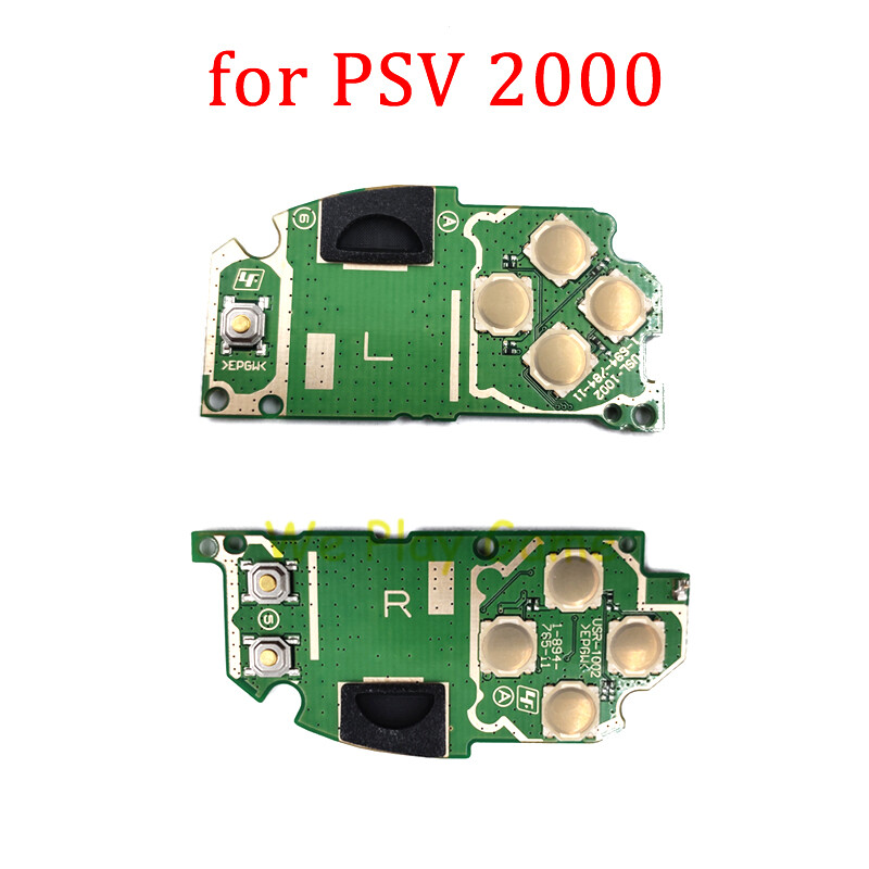 Vasak parem L+R klaviatuur PCB vooluahela mooduli nupuplaat PS Vita jaoks PSV 1000/2000 jaoks mängukonsooli tarvikud