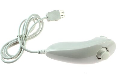 Fierbinte pentru Nintend pentru Wii Manerul din stânga pentru jocuri video și controlerul Nunchuck Gamepad