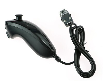 Fierbinte pentru Nintend pentru Wii Manerul din stânga pentru jocuri video și controlerul Nunchuck Gamepad