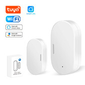 „Tuya WiFi“ durų ir langų jutiklis su baterijomis „Smart Home“ apsaugos signalizacijos sistema valdymas balsu per „Alexa Google Home Smart Life“