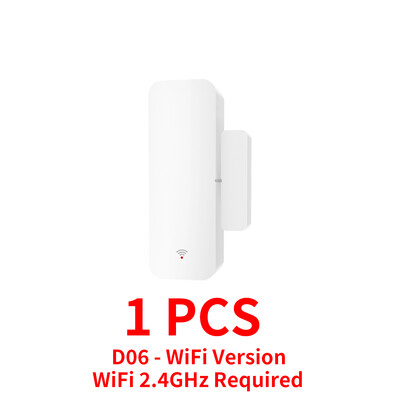 Tuya WiFi Zigbee Senzor de ușă pentru fereastră Detectoare de ușă pentru casă inteligentă deschisă/închisă Senzor de fereastră SmartLife funcționează cu Google Home Alexa