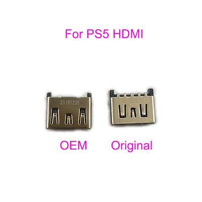 6PCS Замяна за PS5 HDMI-съвместим порт Socket Интерфейсен конектор за Sony PlayStation 5