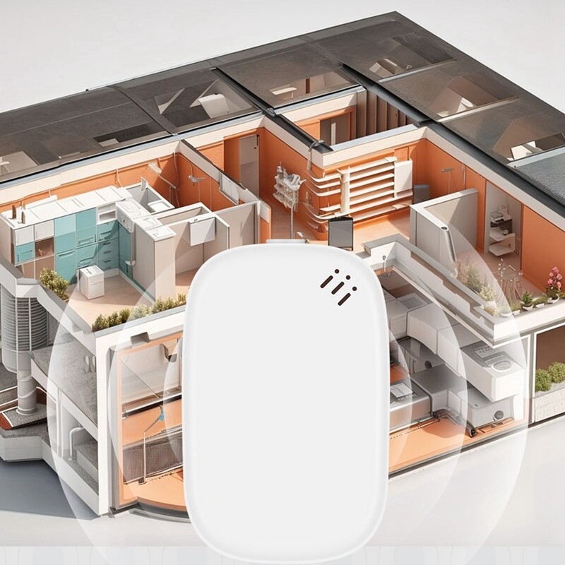 Graffiti Zigbee Smart Home Probe App Дистанционно управление Температура и влажност Интелигентен сензор за сигурност Издръжлив Лесен за използване