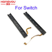 Originaalosa parem ja vasak lükandsiin koos painduva kaabli kinnitusosaga Nintendo Switch Console NS ümberehitusrajale