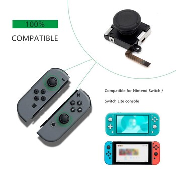 Ανταλλακτικό Joystick εφέ Hall για Nintendo Switch/Lite/OLED Joycon Analog Thumb Stick για αναλογικά εξαρτήματα επισκευής Thumb Stick