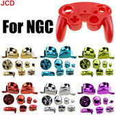 JCD 1 set taste butoane de galvanizare ABXY Z tastaturi butoane LR pentru accesorii de înlocuire pentru controlerul de joc Gamecube NGC