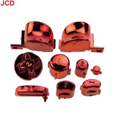 JCD 1 set taste butoane de galvanizare ABXY Z tastaturi butoane LR pentru accesorii de înlocuire pentru controlerul de joc Gamecube NGC