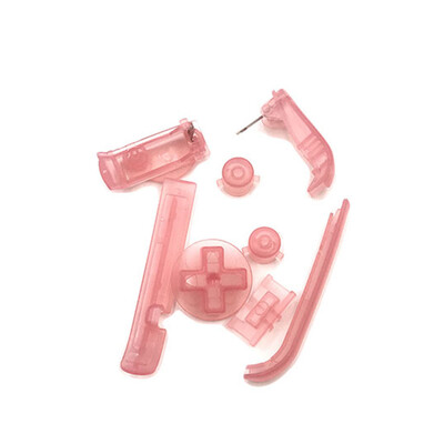 Plastikinio spalvoto mygtuko krypties klavišo veikimo klavišas AB raktas kryžminio klavišo D-pad, skirtas Gameboy Advance GBA