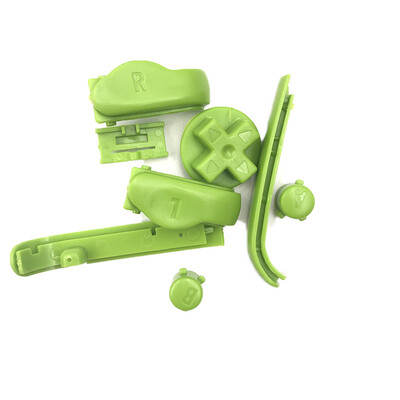 Plastikinio spalvoto mygtuko krypties klavišo veikimo klavišas AB raktas kryžminio klavišo D-pad, skirtas Gameboy Advance GBA