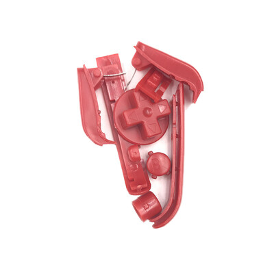 Plastikinio spalvoto mygtuko krypties klavišo veikimo klavišas AB raktas kryžminio klavišo D-pad, skirtas Gameboy Advance GBA