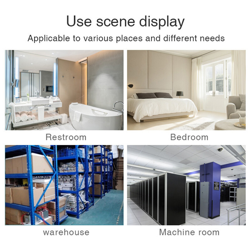 WiFi veeandur Tuya lekkedetektor helialarm Lekke üleujutuse hoiatus Ülevoolu APP juht Nutika kodu turvaalarm