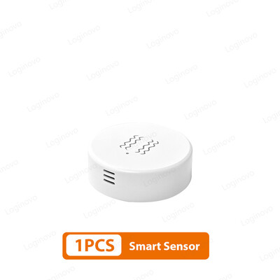 Zigbee vibratsiooniandur Smart Life Tuya Shock Kallutuse häiretuvastus Ukseakna detektor Turvakaitse Alexa Google