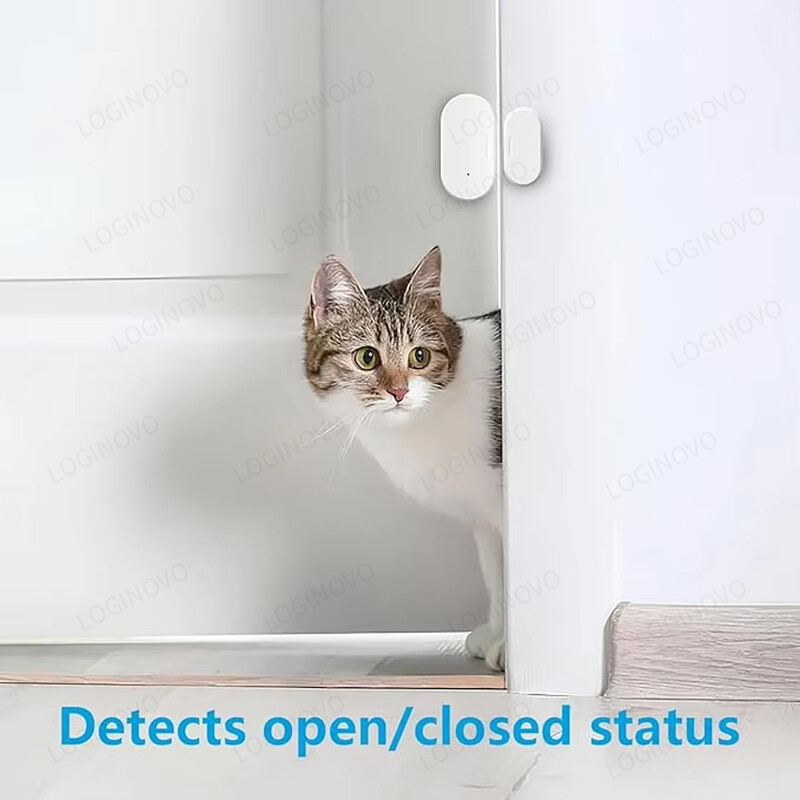 Ewelink ZigBee Vrata Prozor Pametni dom Magnetska ulazna vrata Otvoreno Zatvoreno Detektori APP Daljinski alarm Rad s Alexa Google Home