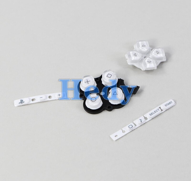 1 set pentru Consola de jocuri Sony PSP 3000 Kit de butoane stânga dreapta de înlocuire D-pad Selectează butoanele de pornire cheie pentru piesa de reparare PSP3000