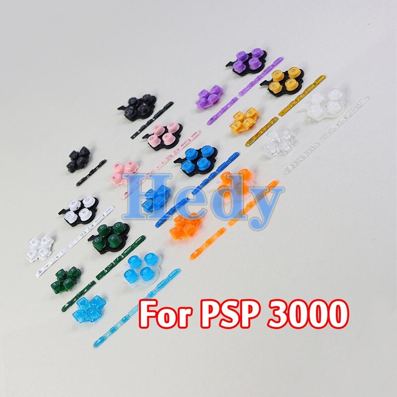1 set pentru Consola de jocuri Sony PSP 3000 Kit de butoane stânga dreapta de înlocuire D-pad Selectează butoanele de pornire cheie pentru piesa de reparare PSP3000