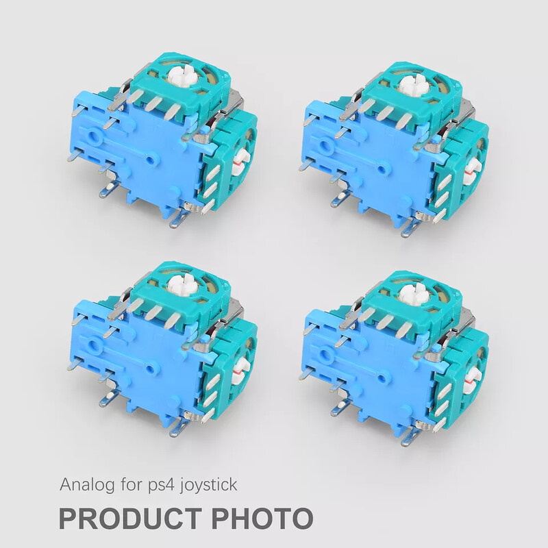 10 PCS оригинални резервни части за джойстик за PS4 контролер 3d рокер джойстик ос аналогов сензор части за ремонт аксесоари