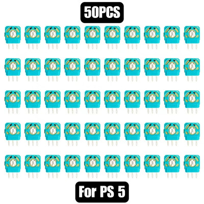 5/10/50/komplekt 3D-analoogjuhtkangi potentsiomeetri anduri mooduli teljetakisti PS4/PS5 kontrolleri mikrolüliti asendamiseks