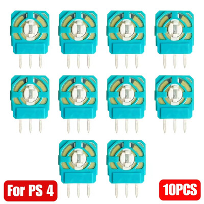 5/10/50/komplekt 3D-analoogjuhtkangi potentsiomeetri anduri mooduli teljetakisti PS4/PS5 kontrolleri mikrolüliti asendamiseks