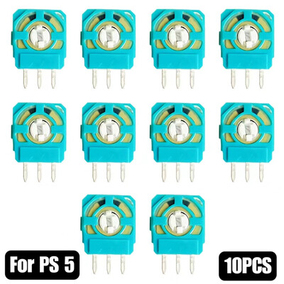 5/10/50/komplekt 3D-analoogjuhtkangi potentsiomeetri anduri mooduli teljetakisti PS4/PS5 kontrolleri mikrolüliti asendamiseks