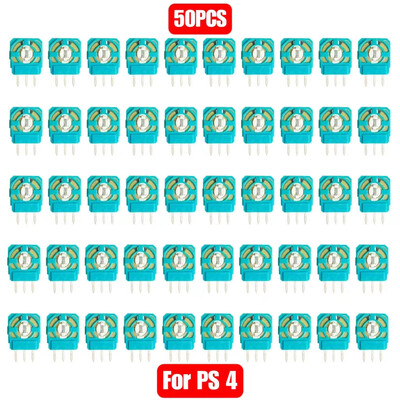 5/10/50/komplekt 3D-analoogjuhtkangi potentsiomeetri anduri mooduli teljetakisti PS4/PS5 kontrolleri mikrolüliti asendamiseks