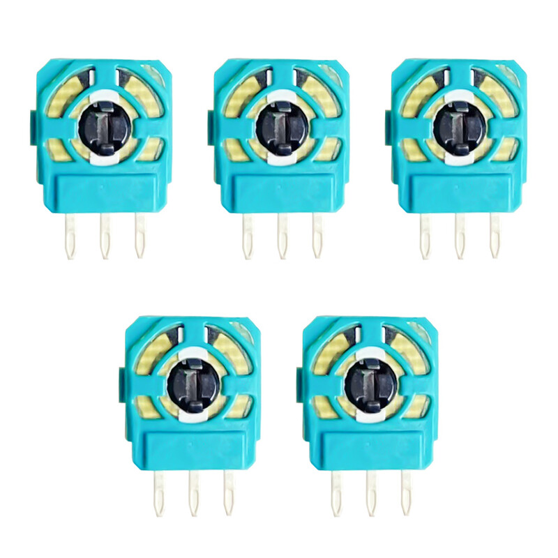 5/10/50/komplekt 3D-analoogjuhtkangi potentsiomeetri anduri mooduli teljetakisti PS4/PS5 kontrolleri mikrolüliti asendamiseks