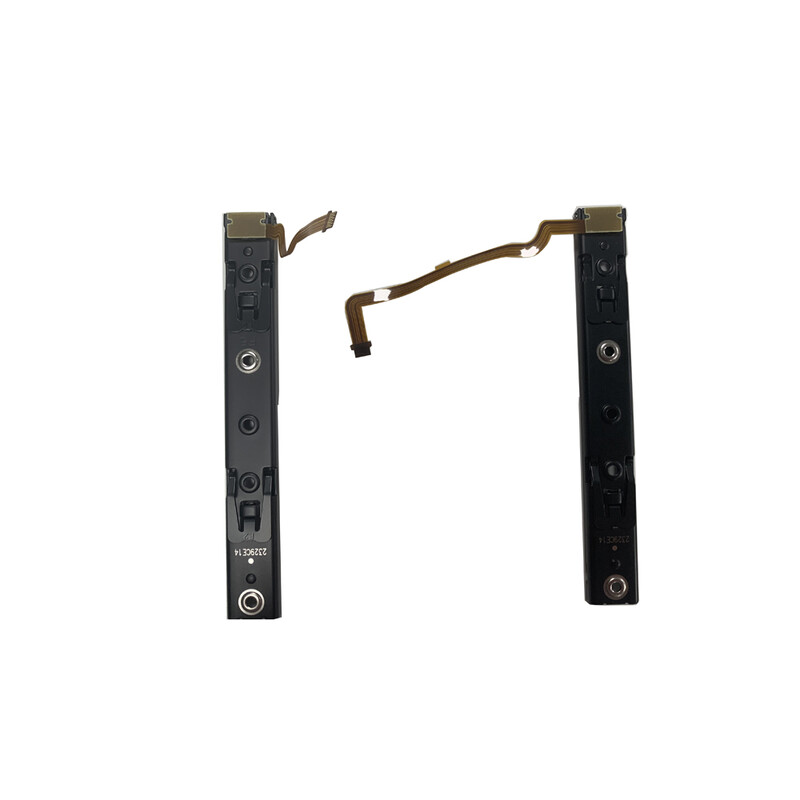 LR LR Плъзгане наляво надясно Плъзгачи Железопътна замяна за превключвател NS Оригинална конзолна релса за NS JoyCon Controller track Slider M