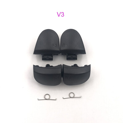 1 set crne zamjene R1 L1 R2 L2 tipke za okidače za PS5 010 020 030 Kontroler Ključ za igru s oprugom