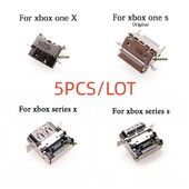 Originalus su HDMI suderinamas įkrovimo prievadas, skirtas Xbox Series SX Power Jack lizdo jungtis, skirta Xbox One / Slim / X Nemokamas pristatymas