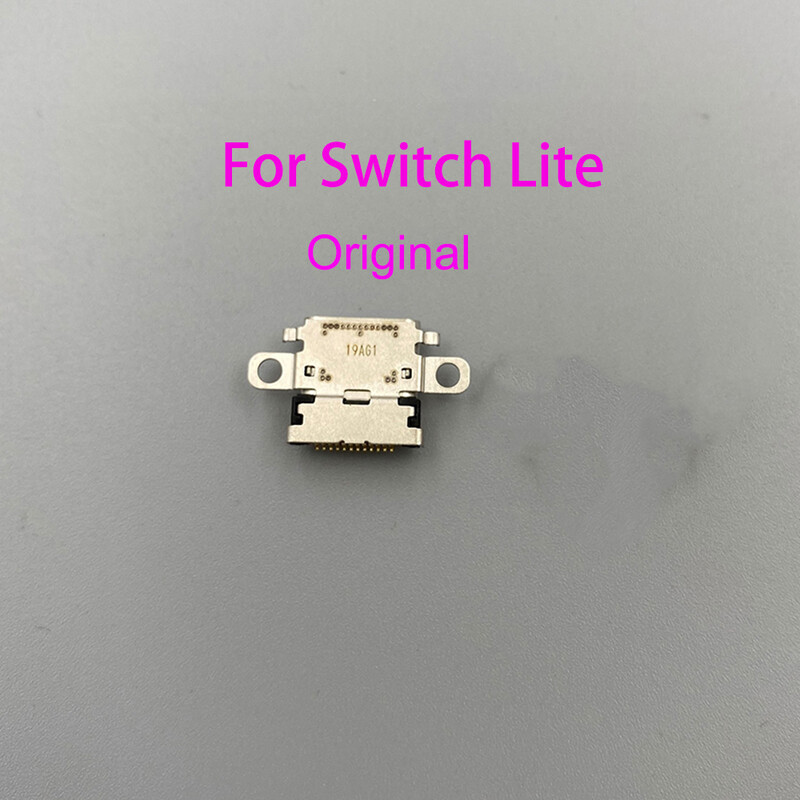 5PCS Оригинален за Switch Lite / Oled Micro USB DC Power Jack Конектор за гнездо Зарядно устройство за Switch Console Порт за зареждане