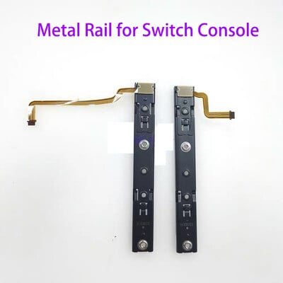 Sină de glisare LR dreapta și stânga de schimb cu cablu flexibil pentru consola Nintend Switch OLED Glisor metalic din plastic pentru Switch Joycon