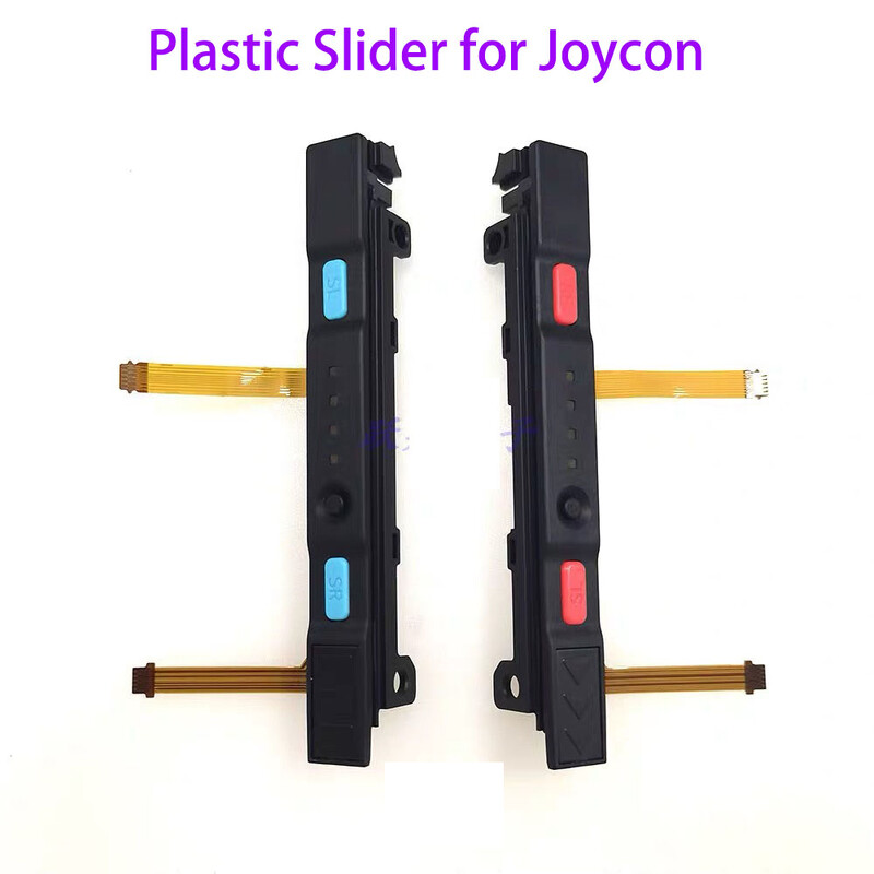 Sină de glisare LR dreapta și stânga de schimb cu cablu flexibil pentru consola Nintend Switch OLED Glisor metalic din plastic pentru Switch Joycon
