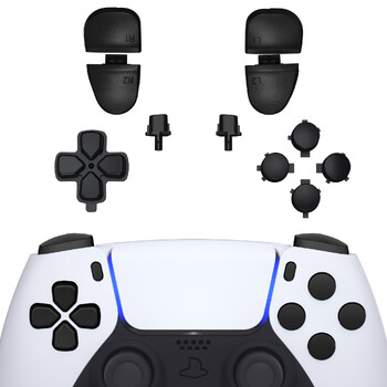 eXtremeRate Replacement D-pad R1 L1 R2 L2 Triggers Buttons Face, Full Set Buttons Συμβατά με ελεγκτή ps5 BDM-030/040/050