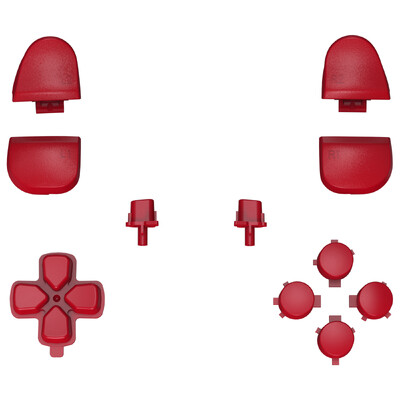 eXtremeRate asendus-D-pad R1 L1 R2 L2 päästikud näonupud, täiskomplektsed nupud, mis ühilduvad ps5 kontrolleriga BDM-030/040/050