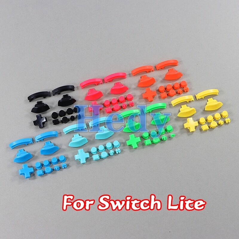 1 komplekts jauns pilns pogu komplekts Nintend Switch Lite NS spēļu konsolei Cross Key Home poga ZL ZR LR pogas Plus mīnusa taustiņi