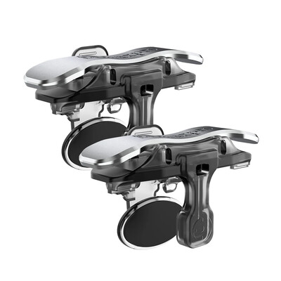 X8 Declanșator de joc mobil pentru PUBG Telefon Gaming 6 degete declanșare Sensitiv Trage telefon Declanșator de joc L1 R1 Taste de obiectiv Controler de joc