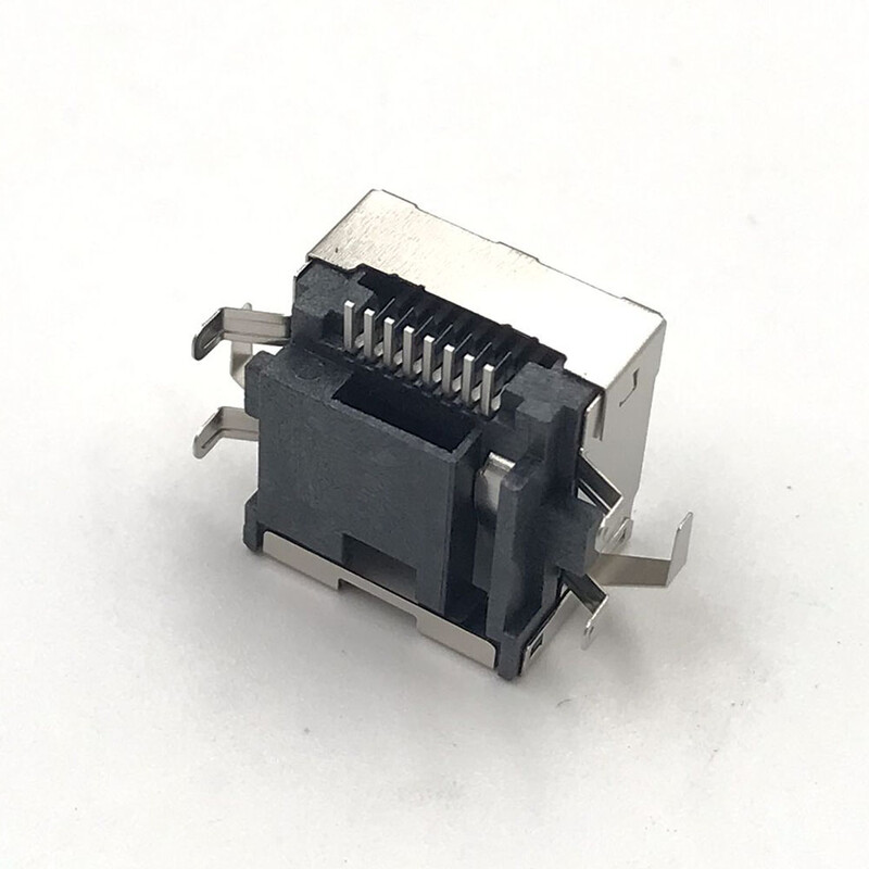 Оригинален нов RJ45 жак мрежов порт за PS5 игрова конзола мрежови интерфейсни карти за PS4 8-пинов жичен конектор