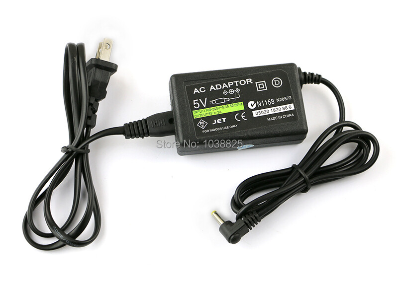 EU/US utikač 5V kućni zidni punjač Napajanje AC adapter za PlayStation Portable PSP 1000 2000 3000 Kabel za punjenje