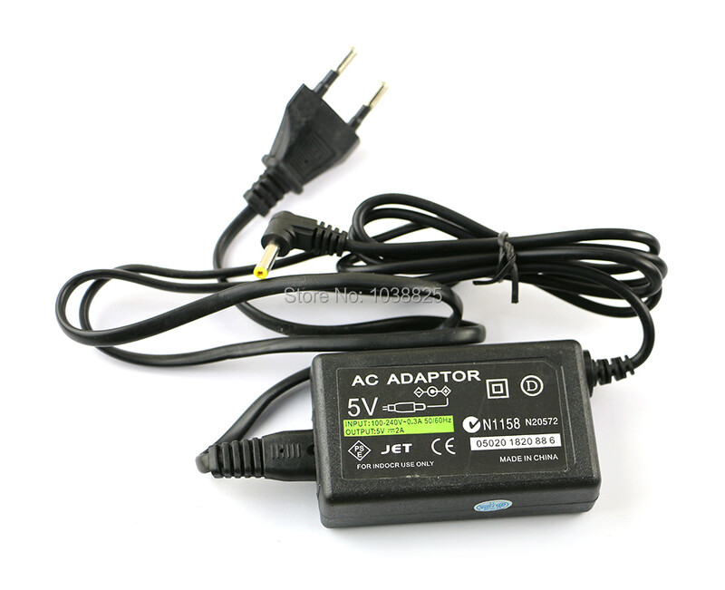 EU/US utikač 5V kućni zidni punjač Napajanje AC adapter za PlayStation Portable PSP 1000 2000 3000 Kabel za punjenje