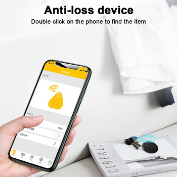 Ασύρματο Mini GPS Tracker Anti-lost Alarm Finder Child Bag Wallet Finder Bluetooth APP GPS Locator Smart Tag για iPhone για Android