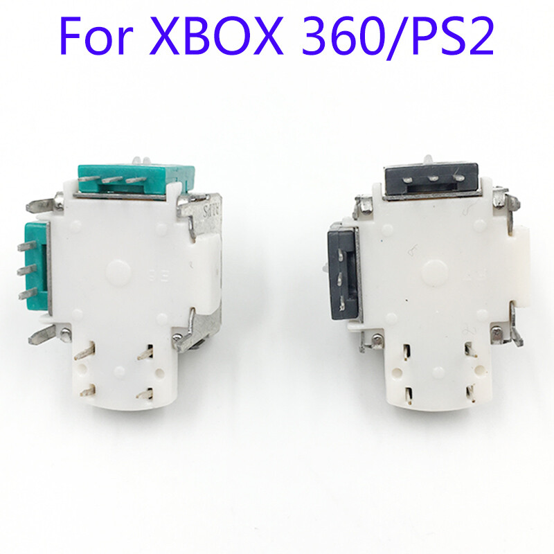 10 buc. Piese de reparare a senzorului de stick de joystick analogic 3D pentru Microsoft pentru Xbox 360 pentru schimb de joystick pentru controler PS2