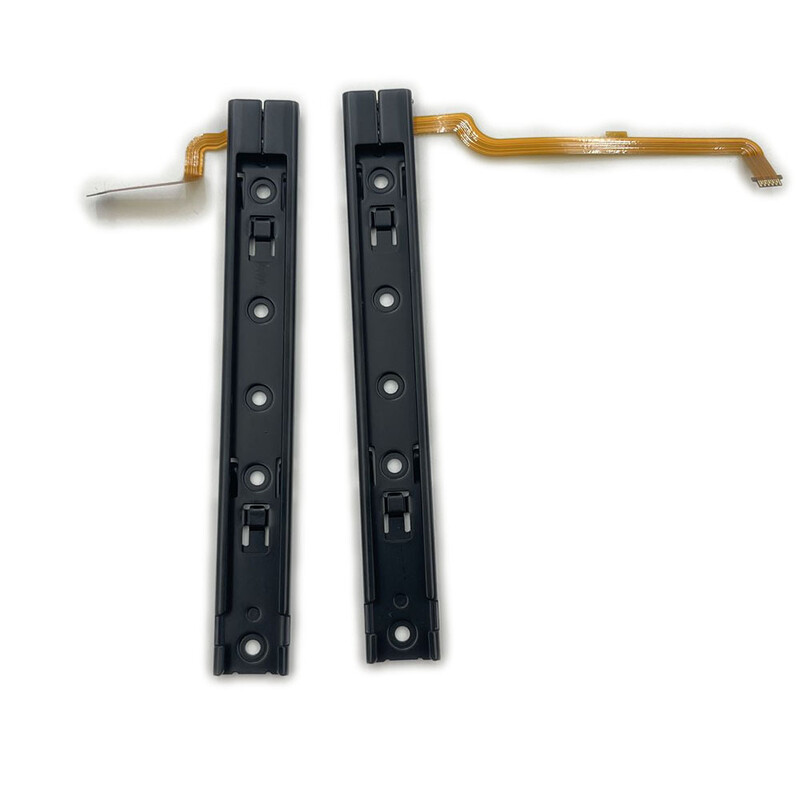 Originaal Nintendo Switch Console LR-i liuguri vasakpoolse parempoolse liuguri raudteesiin NS-lüliti jaoks Oled kontrolleri rööbastee liuguri parandamine