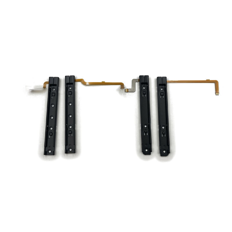 Originaal Nintendo Switch Console LR-i liuguri vasakpoolse parempoolse liuguri raudteesiin NS-lüliti jaoks Oled kontrolleri rööbastee liuguri parandamine