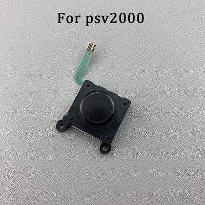 Нов резервен бутон Thumb Stick 3D аналогов джойстик Rocker за PS Vita PSVITA PSV 2000 черно-бял оригинал