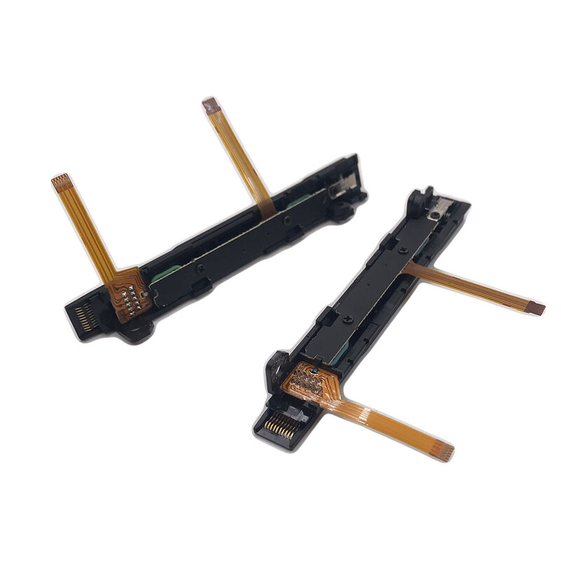 Glisor din plastic pentru Nintendo Switch NS Joy-Con Controller șină ansamblu cu cablu flexibil complet dreapta stânga cu buton