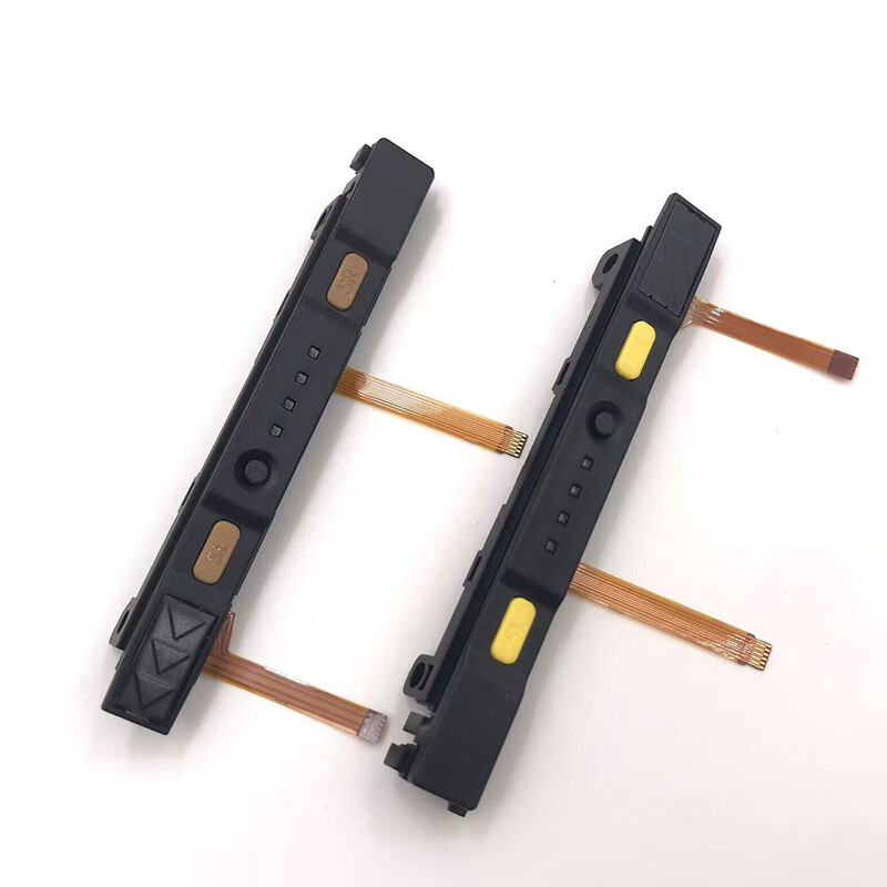 Glisor din plastic pentru Nintendo Switch NS Joy-Con Controller șină ansamblu cu cablu flexibil complet dreapta stânga cu buton