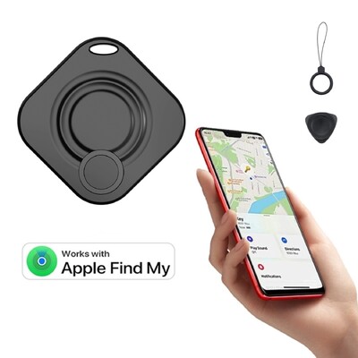 Интелигентен Bluetooth локатор IP67 Водоустойчив Работи с Apple Find My (само за iOS) GPS Smart Tag Tracker Локатор на артикули за чанти Багаж