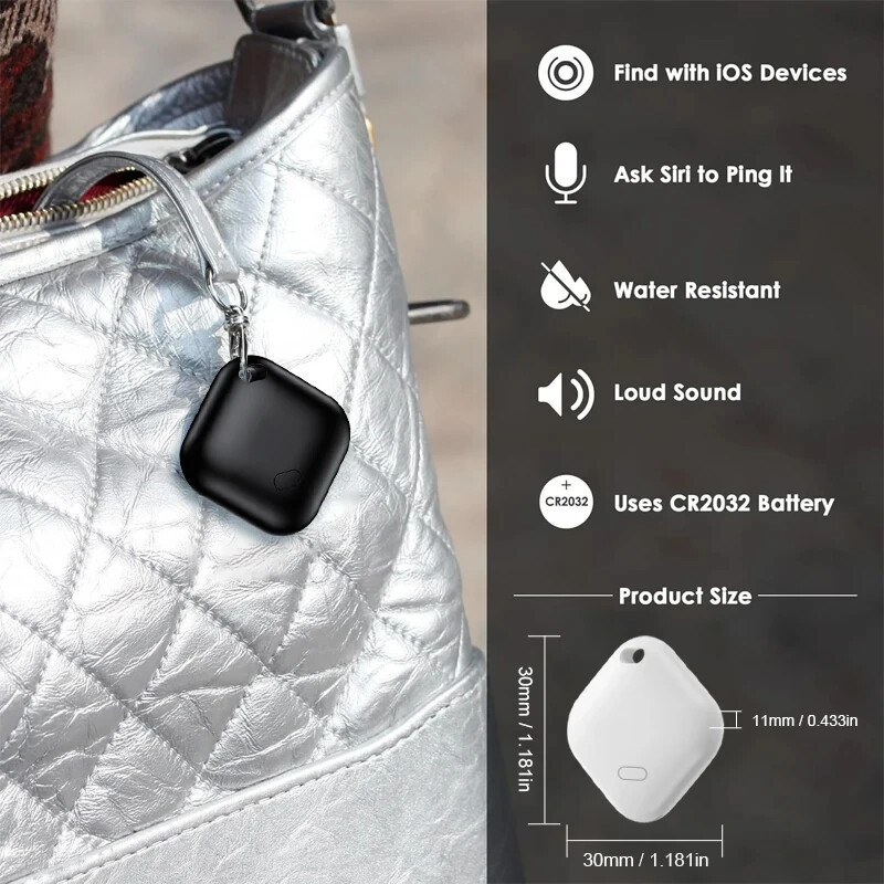 Urmărirea etichetelor inteligente Funcționează pentru Apple Bluetooth Tracker Kid Pet Key Finder Dispozitiv de memento anti-pierdere Evaluat MFI