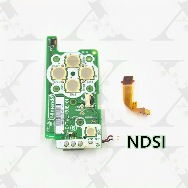 Originaal UUS toitelüliti plaat NDSI jaoks NDSIXL SISSE VÄLJAS nupp UUE 3DS jaoks UUS 3DSXL NEW3DSXL ABXY klahvistiku funktsiooniplaat