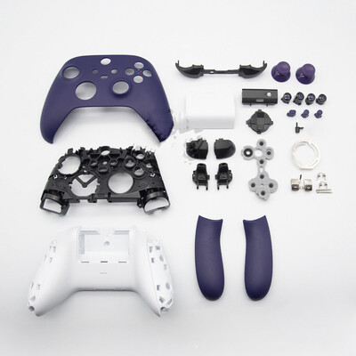 DIY cijeli set Shell Housing Case Cover Kit w/Gumbi Thumbstick Zamjena za Xbox Series S & Xbox Series X XSX XSS Controller