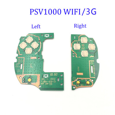 Kairioji dešinė PCB klaviatūra, skirta PSVITA 1000 1K PSV 1XXX Remonto dalys Kairė dešinė klaviatūros plokštė lr LR 1000/PS Vita 1000 3G ir Wifi plokštė